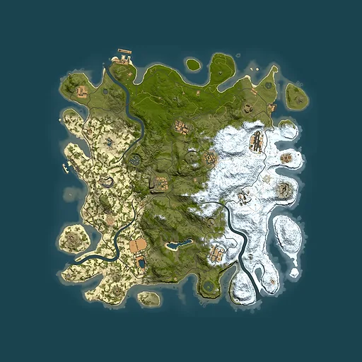 Rust map seed 712859020, 4200x4200m top-down preview