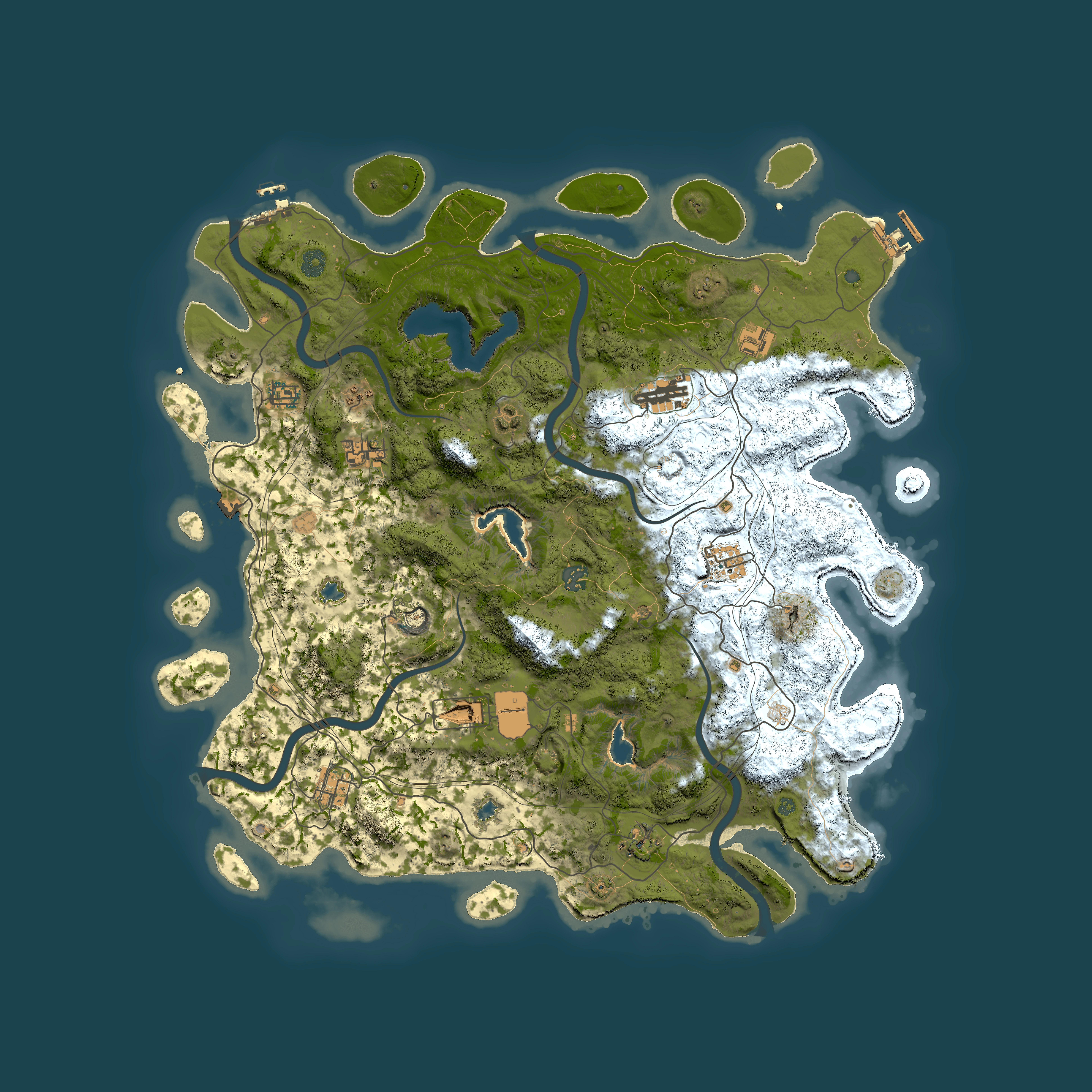 Full top-down render of Rust map seed 592464654, 4750x4750m