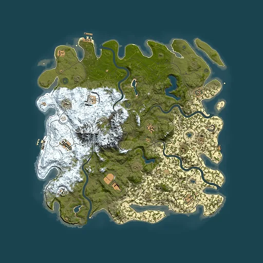 Rust map seed 762287215, 5050x5050m top-down preview