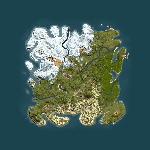 Rust map seed 837088393, 4250x4250m top-down preview