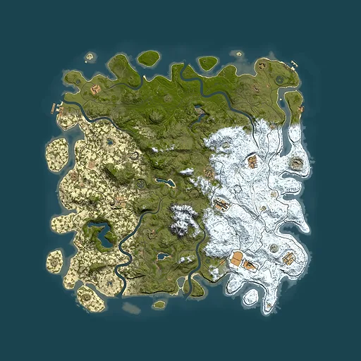 Rust map seed 1640060456, 5500x5500m top-down preview