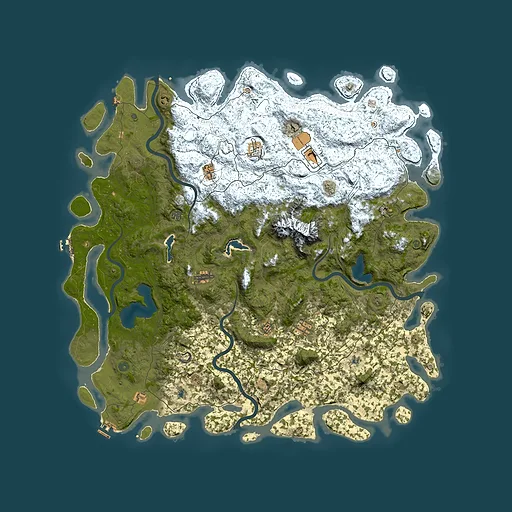 Rust map seed 1602392960, 5900x5900m top-down preview