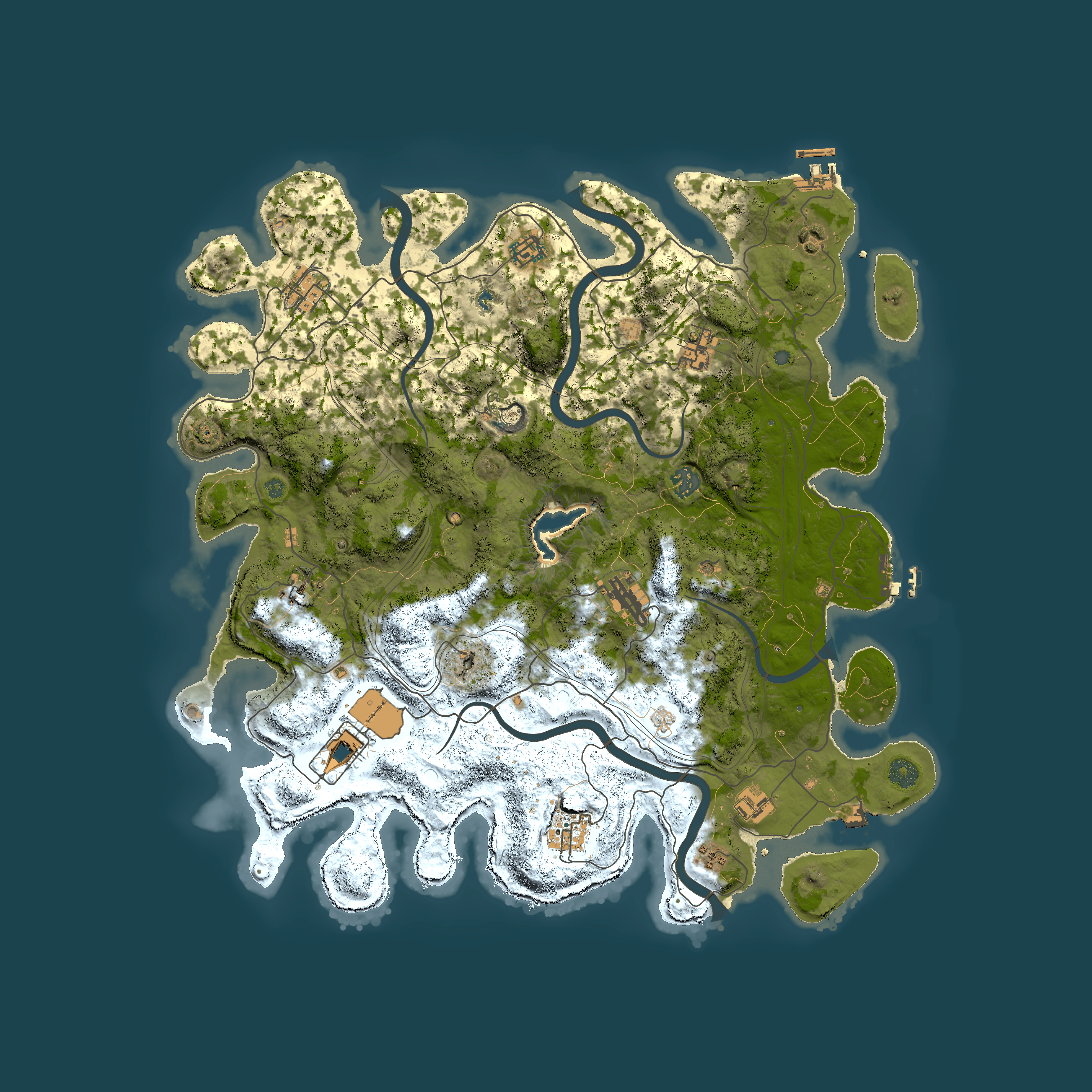Full top-down render of Rust map seed 635810934, 4400x4400m