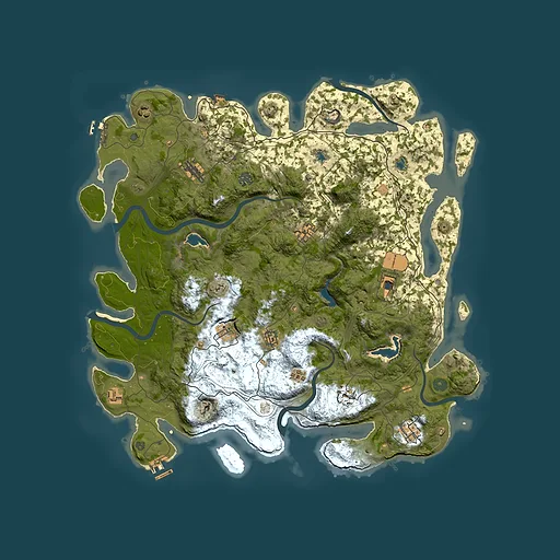 Rust map seed 1100850224, 4700x4700m top-down preview