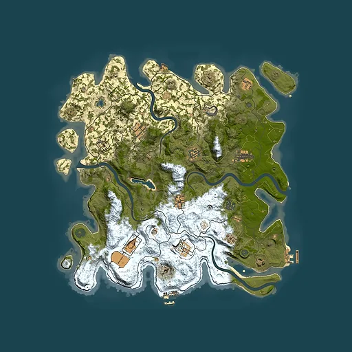 Rust map seed 617489476, 4150x4150m top-down preview