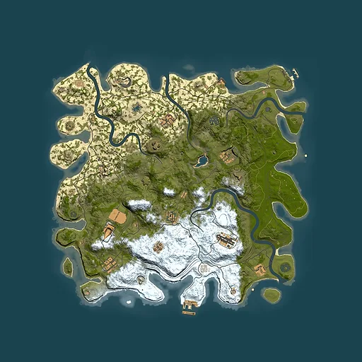 Rust map seed 786447582, 4400x4400m top-down preview