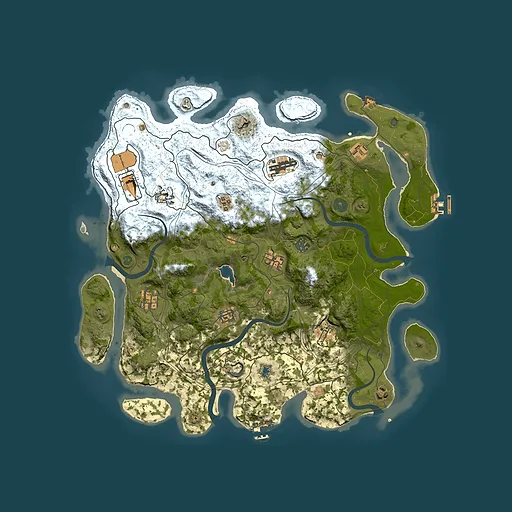 Rust map seed 866733082, 4250x4250m top-down preview