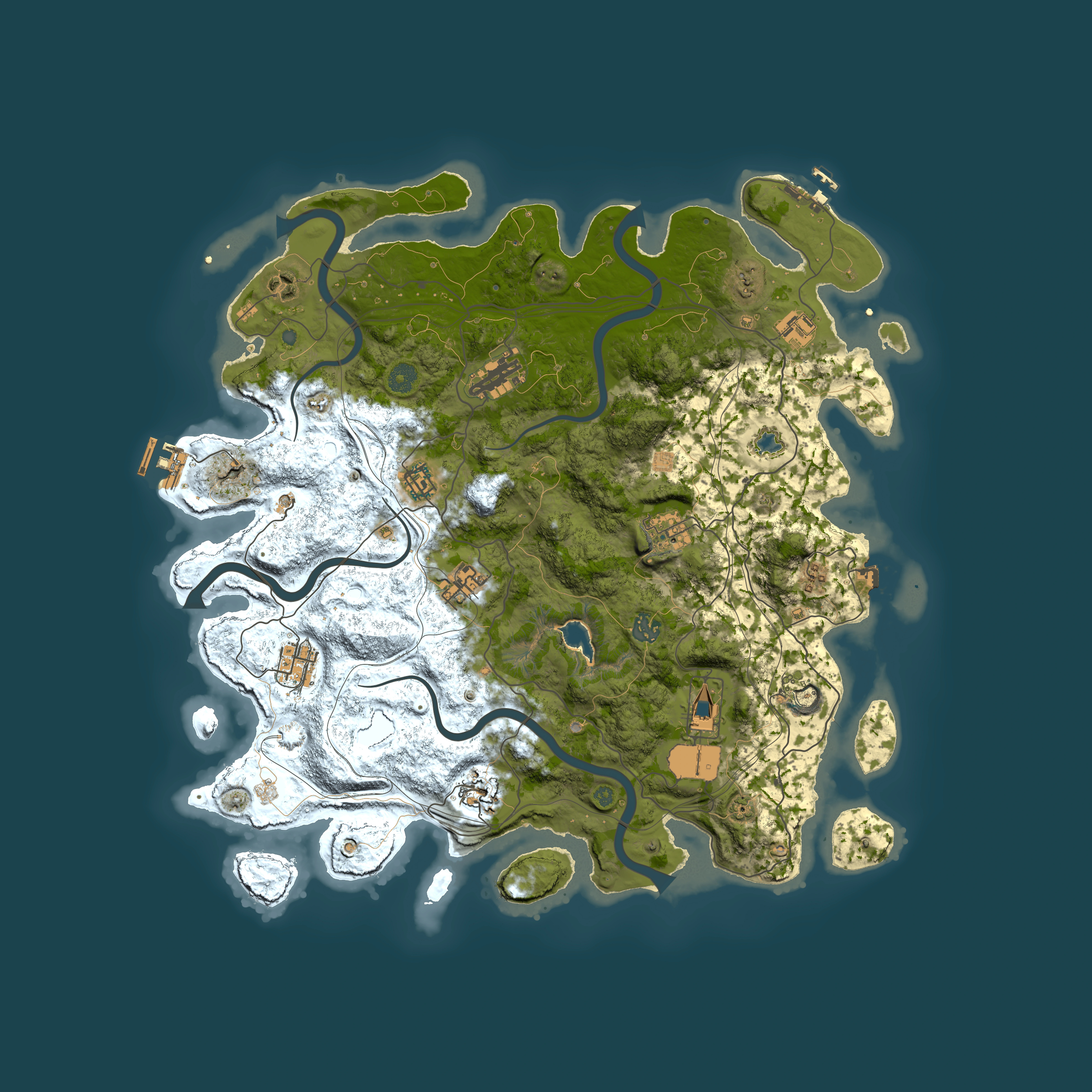 Full top-down render of Rust map seed 829438235, 4350x4350m