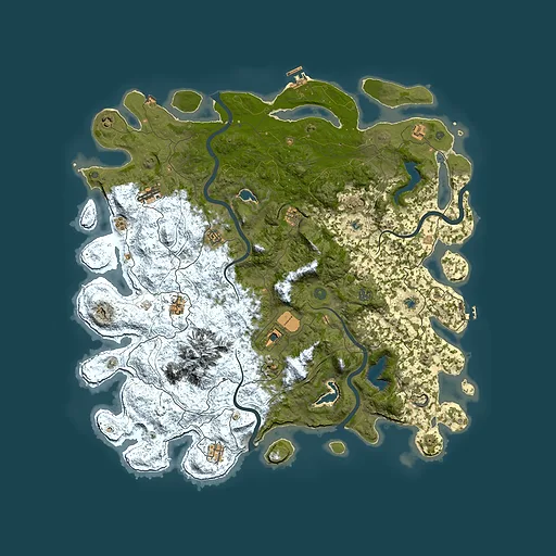 Rust map seed 484650959, 5300x5300m top-down preview
