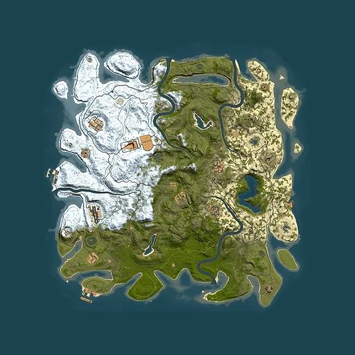 Rust map seed 603479914, 4700x4700m top-down preview