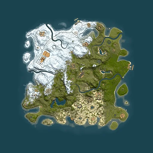Rust map seed 824036135, 4700x4700m top-down preview