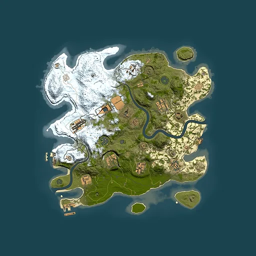 Rust map seed 682755988, 3550x3550m top-down preview