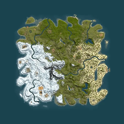 Rust map seed 533795854, 5600x5600m top-down preview