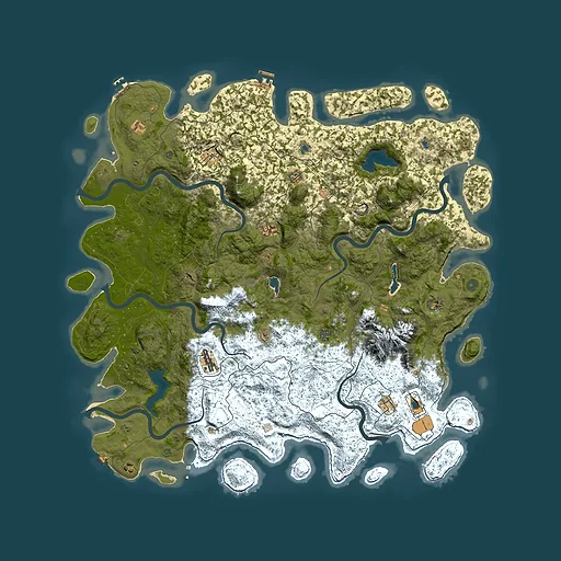 Rust map seed 1170070215, 5800x5800m top-down preview