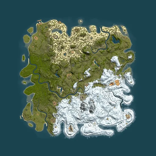 Rust map seed 1153717353, 5800x5800m top-down preview
