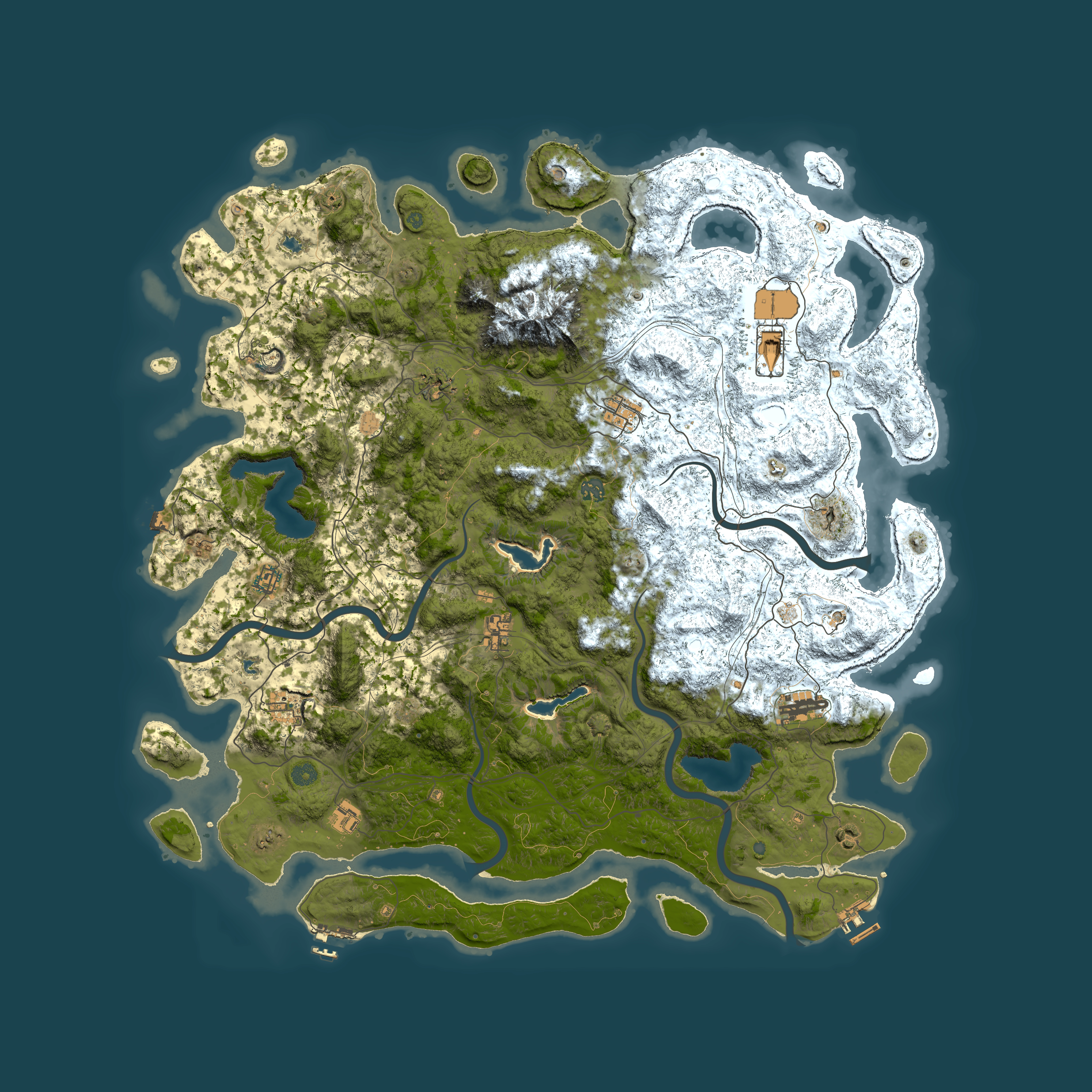 Full top-down render of Rust map seed 656594497, 5350x5350m
