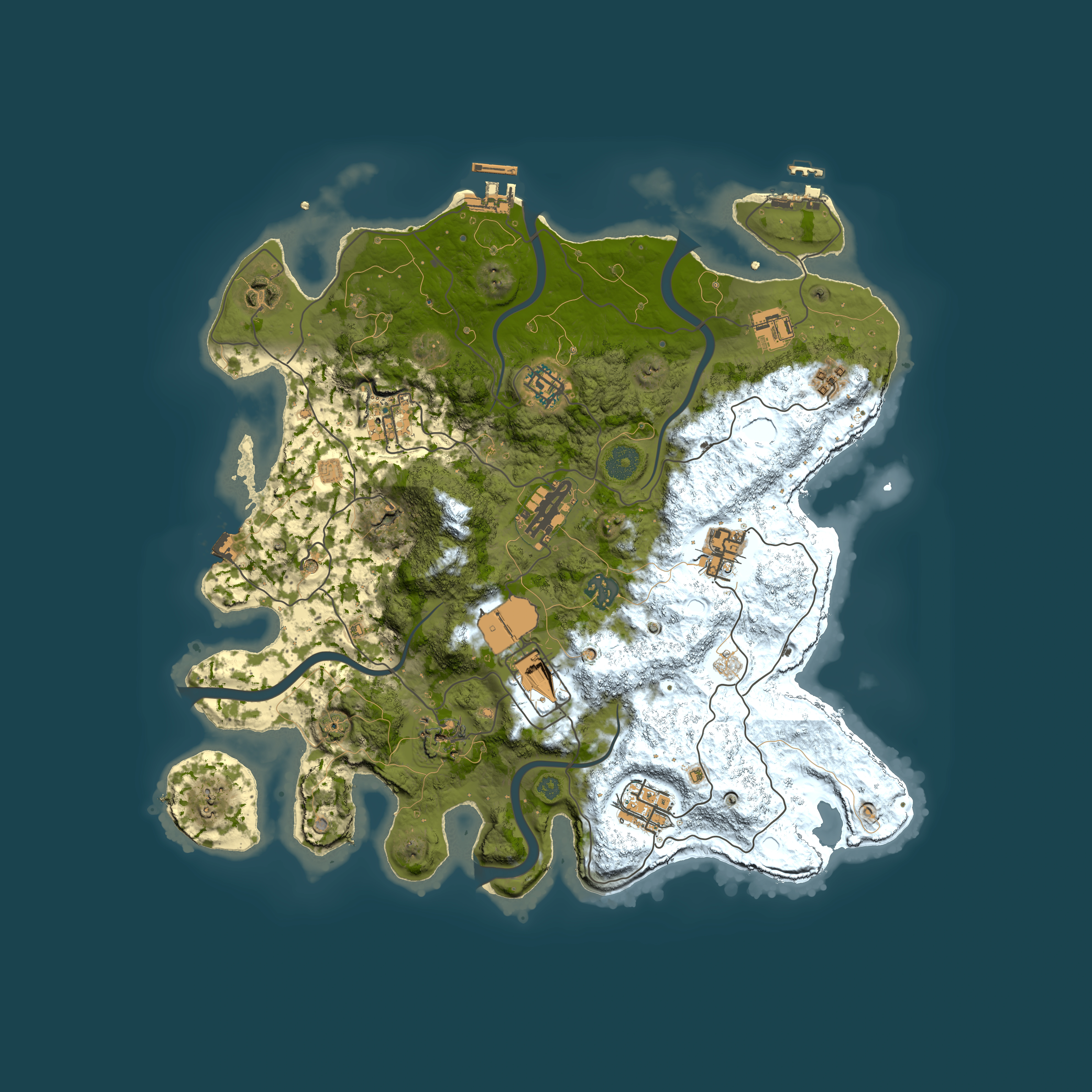 Full top-down render of Rust map seed 1779738380, 3750x3750m