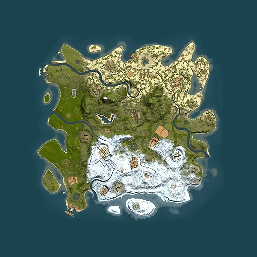 Rust map seed 534362279, 4050x4050m top-down preview