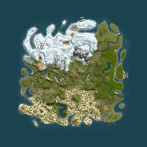Rust map seed 275554753, 5050x5050m top-down preview