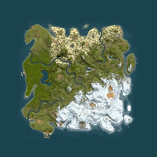 Rust map seed 486731212, 4850x4850m top-down preview