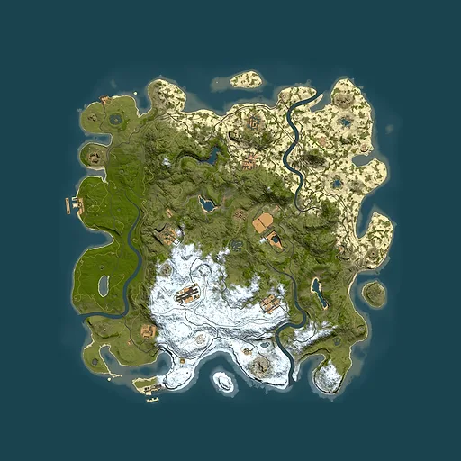 Rust map seed 903482636, 4500x4500m top-down preview