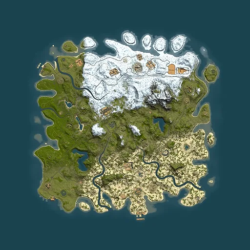 Rust map seed 1523172286, 5200x5200m top-down preview