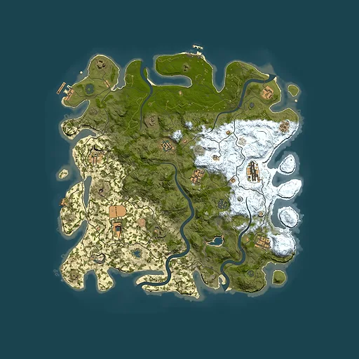 Rust map seed 1089477476, 4200x4200m top-down preview