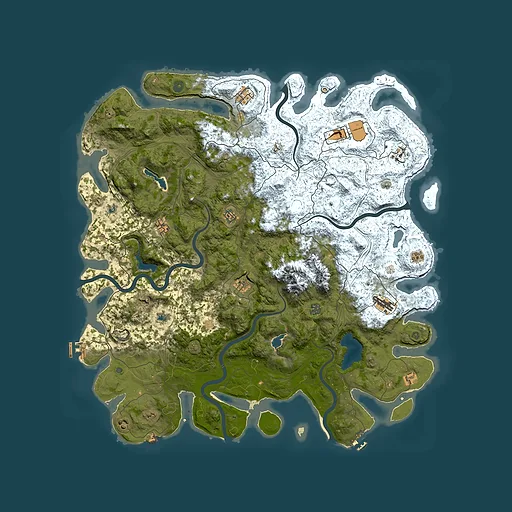 Rust map seed 773194729, 5350x5350m top-down preview