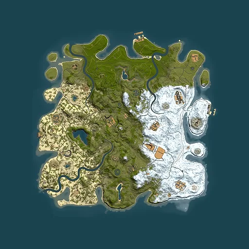 Rust map seed 1442192367, 4500x4500m top-down preview