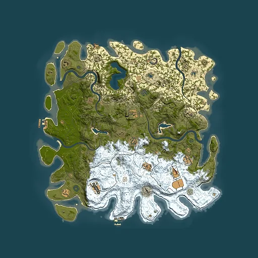Rust map seed 95077026, 4800x4800m top-down preview