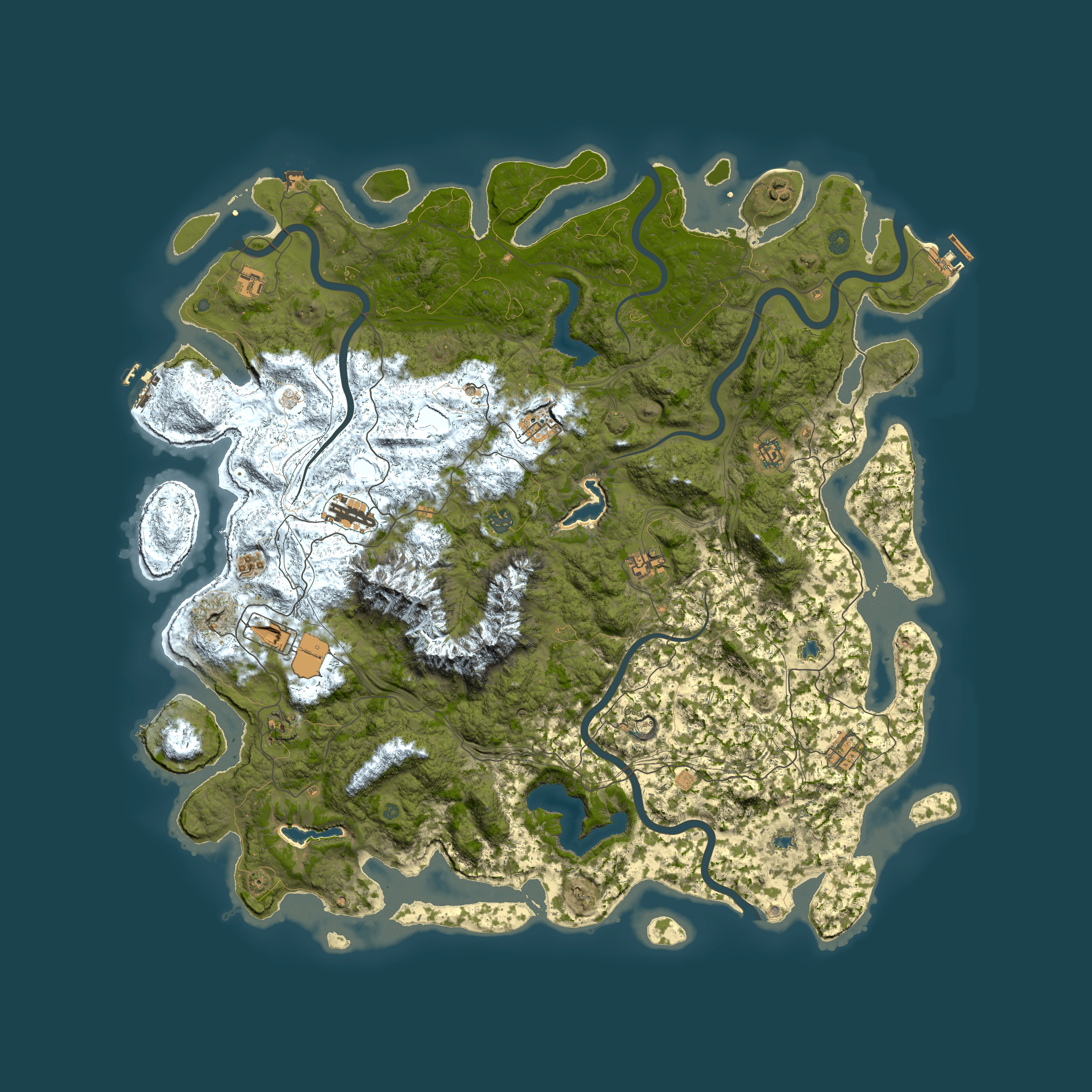 Full top-down render of Rust map seed 2104801920, 5450x5450m