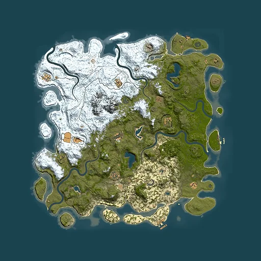 Rust map seed 1224240368, 5500x5500m top-down preview