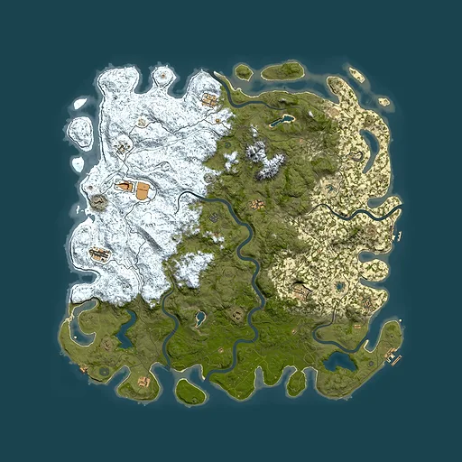 Rust map seed 1449651222, 5750x5750m top-down preview