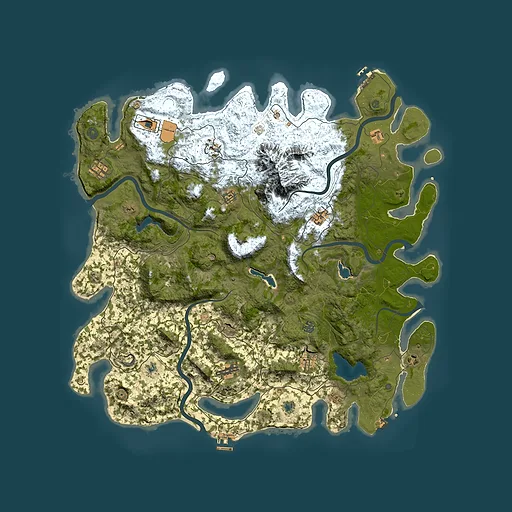 Rust map seed 514184144, 5150x5150m top-down preview