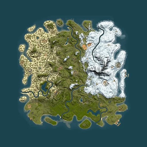 Rust map seed 1012894027, 5650x5650m top-down preview