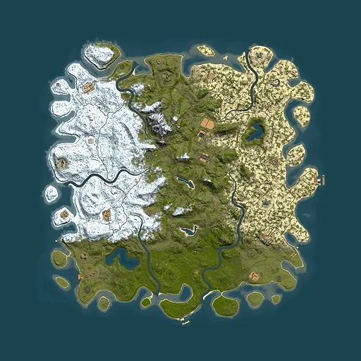 Rust map seed 1042398412, 5900x5900m top-down preview