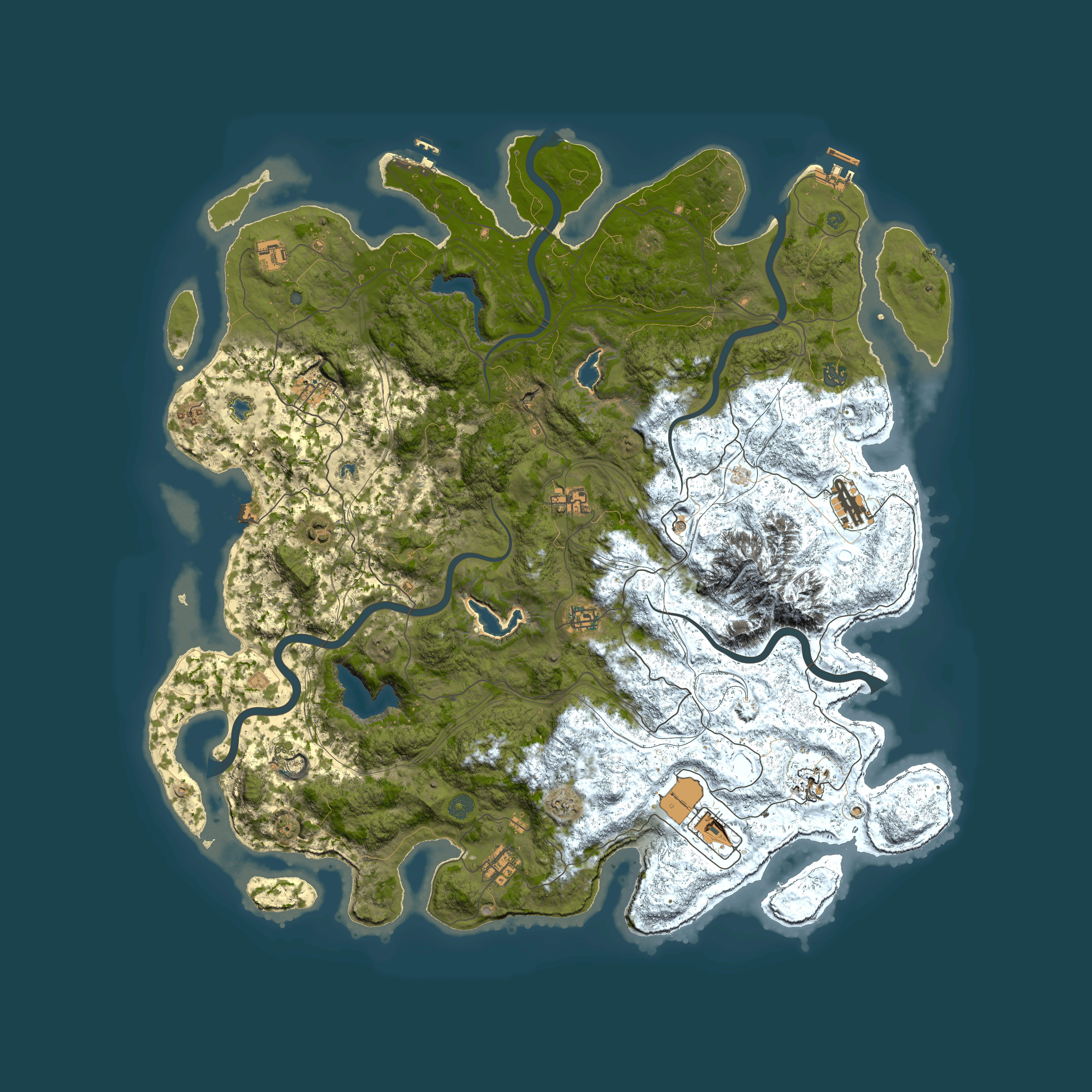 Full top-down render of Rust map seed 604576625, 5200x5200m