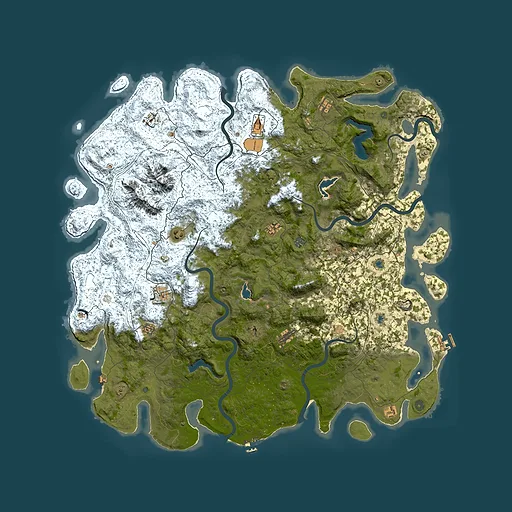 Rust map seed 566007199, 5950x5950m top-down preview