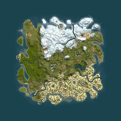 Rust map seed 1477005321, 4800x4800m top-down preview