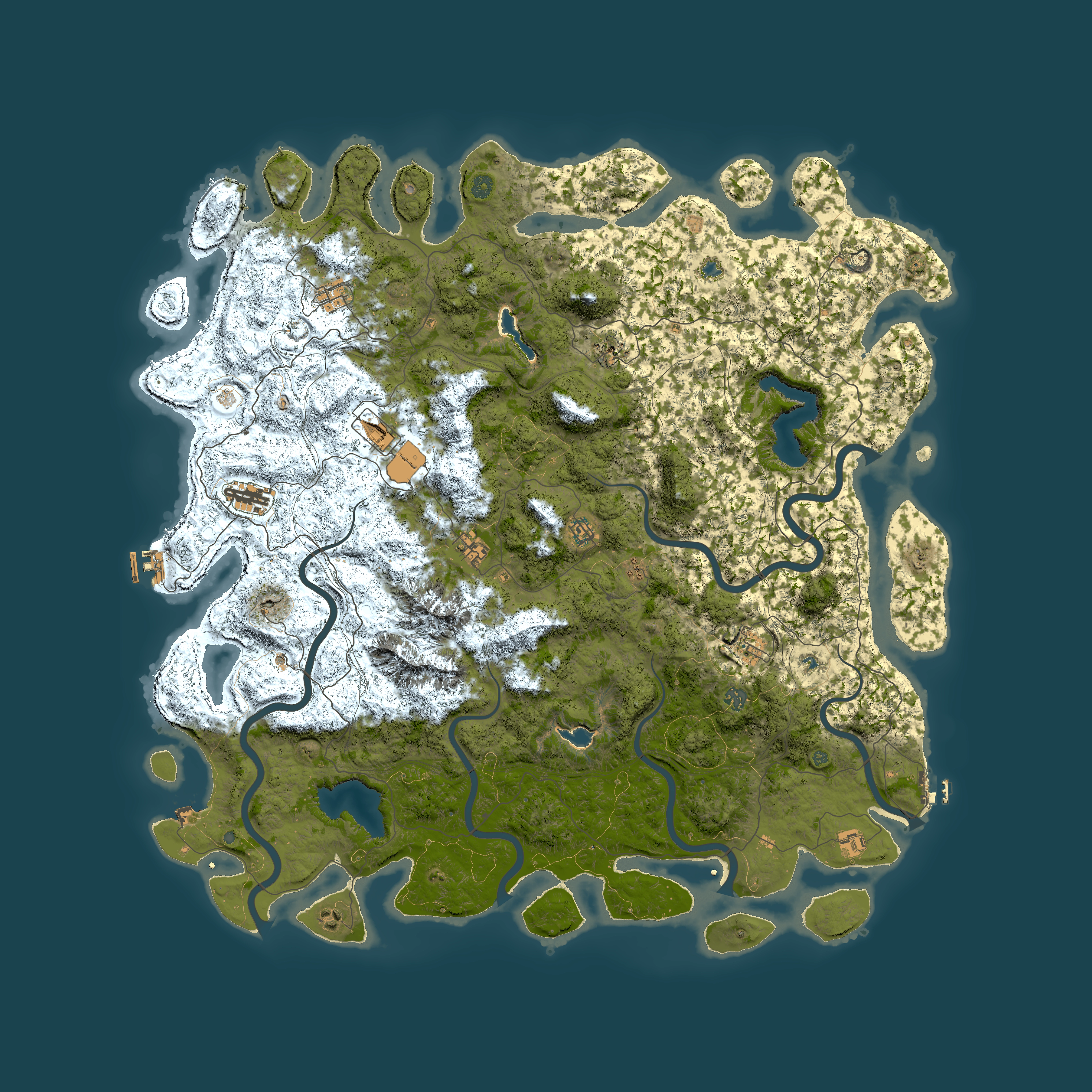 Full top-down render of Rust map seed 534616253, 5800x5800m