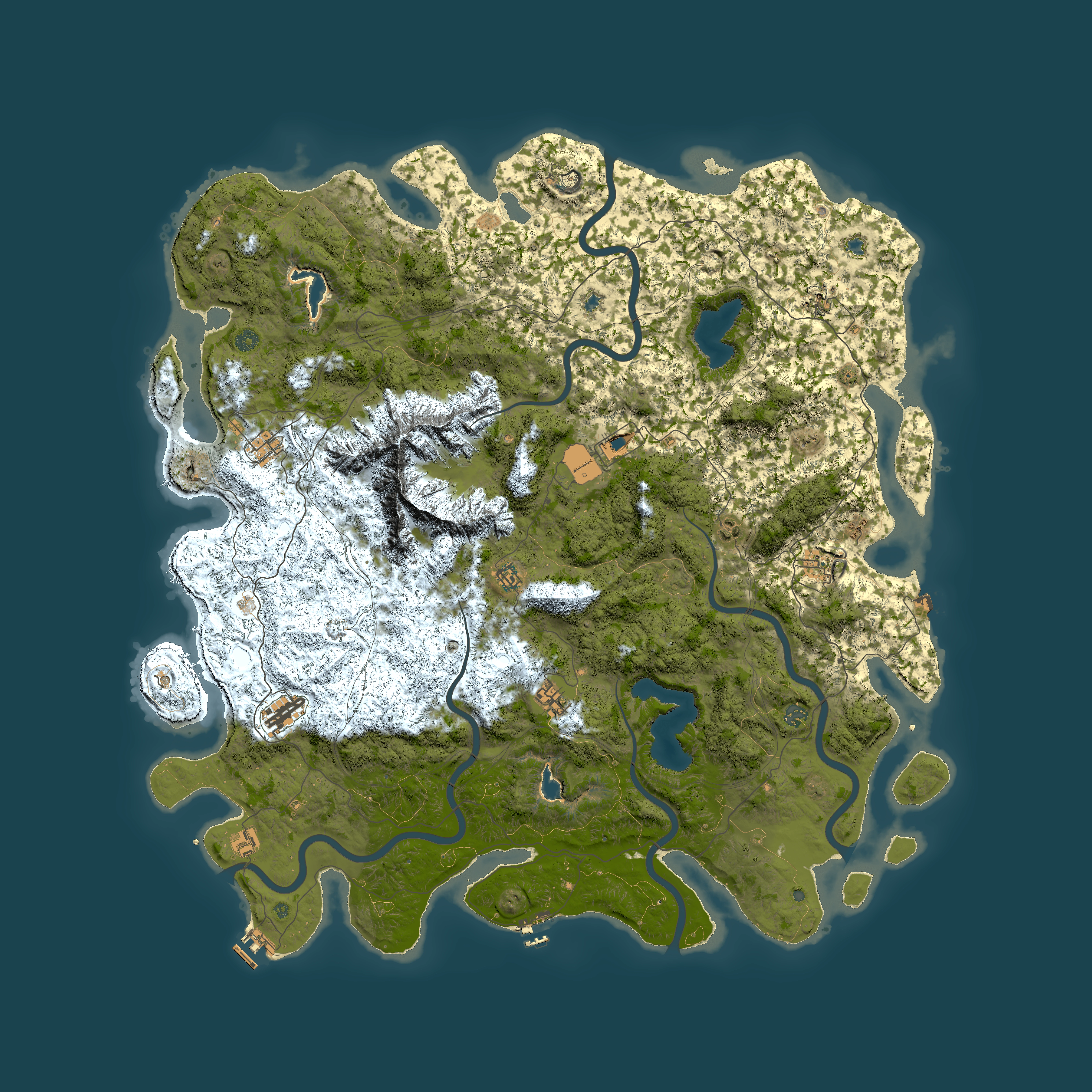 Full top-down render of Rust map seed 312702823, 5800x5800m
