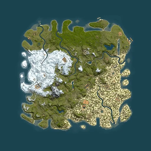 Rust map seed 2065498350, 5650x5650m top-down preview