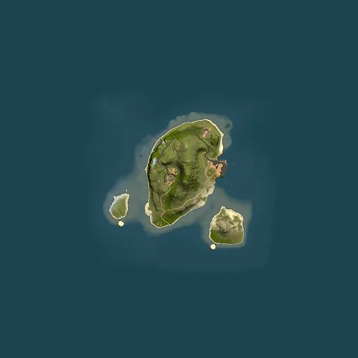 Rust map seed 272127500, 1500x1500m top-down preview