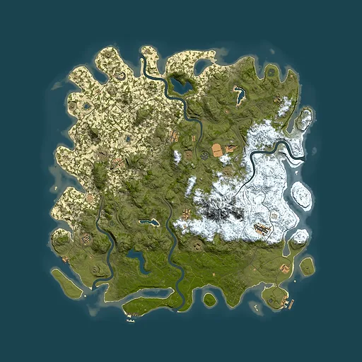 Rust map seed 644658404, 5650x5650m top-down preview