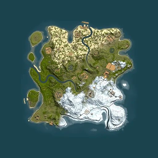 Rust map seed 448786323, 3550x3550m top-down preview