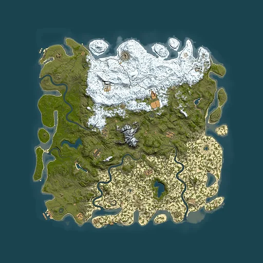 Rust map seed 1883271376, 5900x5900m top-down preview