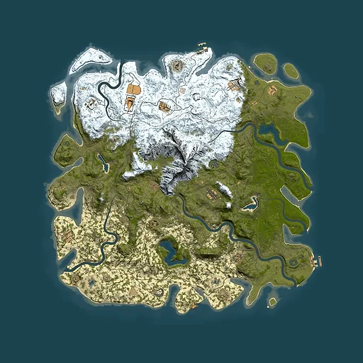 Rust map seed 795880033, 5650x5650m top-down preview