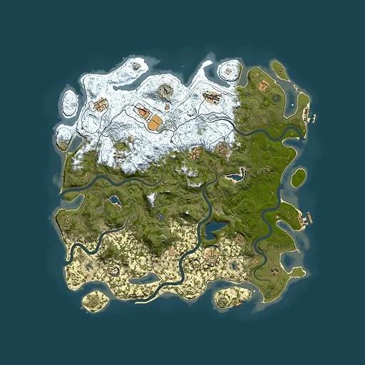 Rust map seed 781471388, 4950x4950m top-down preview
