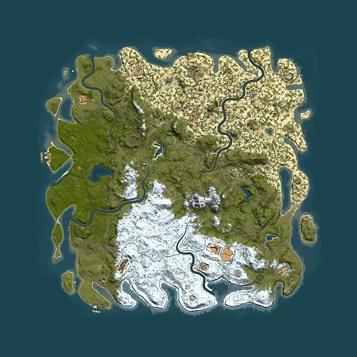 Rust map seed 1117041155, 6000x6000m top-down preview