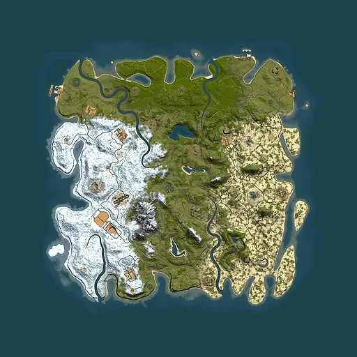 Rust map seed 678344306, 5050x5050m top-down preview